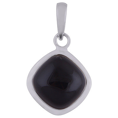 Black Onyx 925 Sterling Silver Pendant - R101759-9