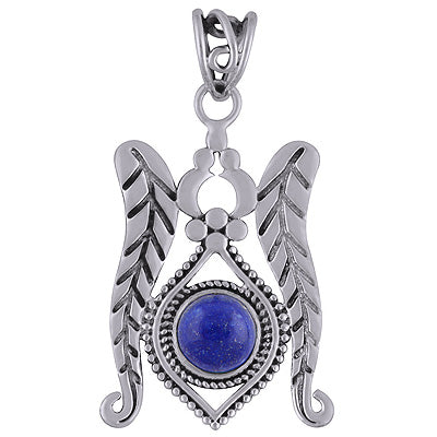 Lapis 925 Sterling Silver Pendant - R101773-5