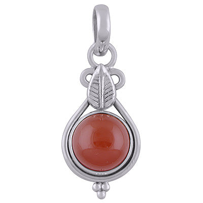 Carnelian 925 Sterling Silver Pendant - R101816-6