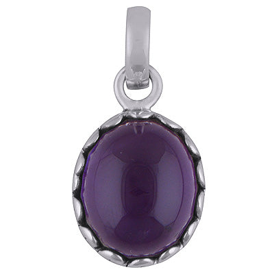 Amethyst 925 Sterling Silver Pendant - R101821-1