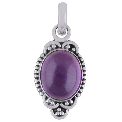 Amethyst 925 Sterling Silver Pendant - R101826-1