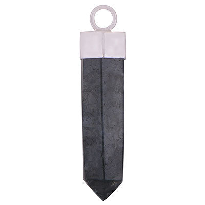 Alluring Pencil Shape Gemstone Blood stone 925 Sterling Solid Silver Pendant - R101892-7