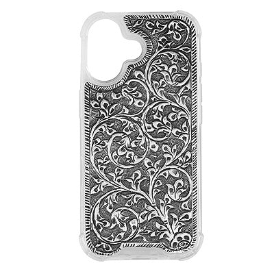 Gorgeous Handcrafted Mobile Cover 17 Plain 925 Sterling Solid Silver Article - R1020010-1