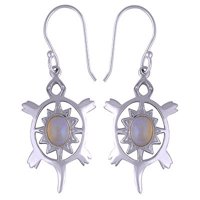 925 Sterling Silver Ethiopian Opal Earrings - R1501164-19