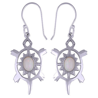 925 Sterling Silver Ethiopian Opal Earrings - R1501164-28