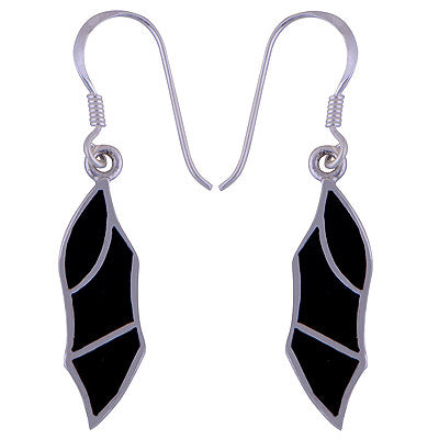 925 Sterling Silver Black Onyx Earrings - R1501367-19