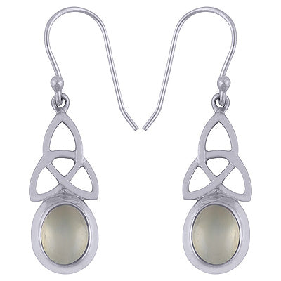 Prehnite 925 Sterling Silver Earrings - R1501434-33