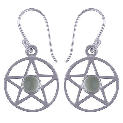 Prehnite 925 Sterling Silver Earrings - R1501466-17