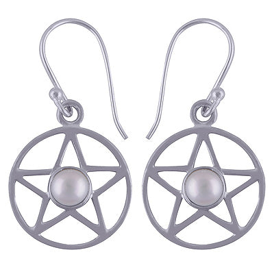 Pearl 925 Sterling Silver Earrings - R1501466-37