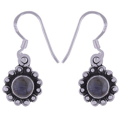 925 Sterling Silver Labradorite Earrings - R1501621-23