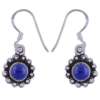 925 Sterling Silver Lapis Earrings - R1501621-29
