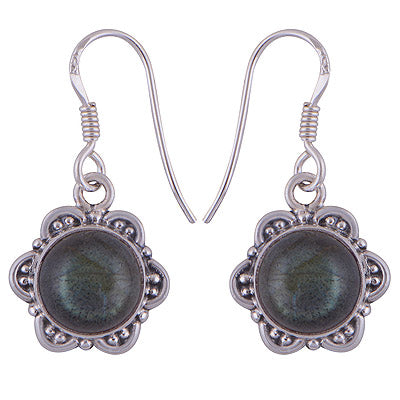 925 Sterling Silver Labradorite Earrings - R1501708-16