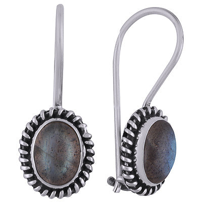925 Sterling Silver Labradorite Earrings - R1501814-5