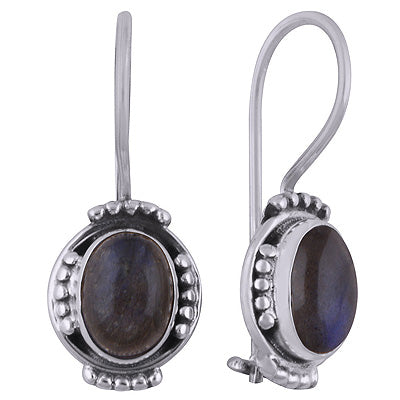 925 Sterling Silver Labradorite Earrings - R1501815-5