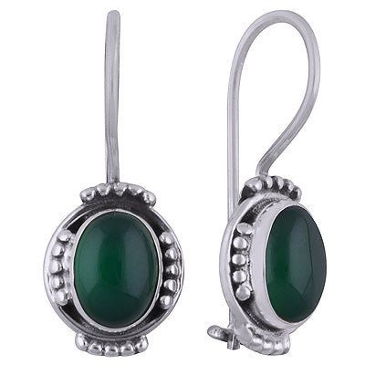 925 Sterling Silver Tiger's Eye Earrings - R1501815-7