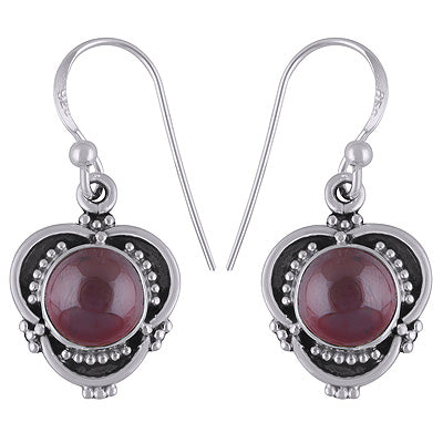 Garnet 925 Sterling Silver Earrings - R1501855-2