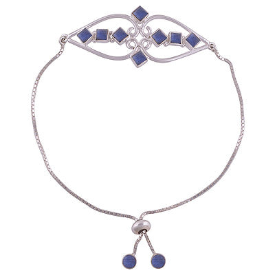 925 STERLING SILVER LABRADORITE BRACELET - R2400511-8