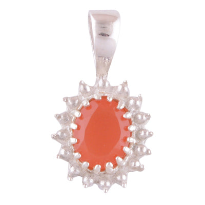 Carnelian 925 Sterling Silver Pendant - R300575-143