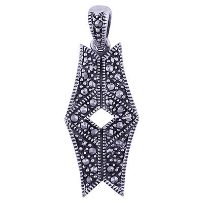 Marcasite 925 Sterling Silver Pendant - R300599-77