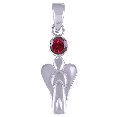 Garnet 925 Sterling Silver Pendant - R300674-64