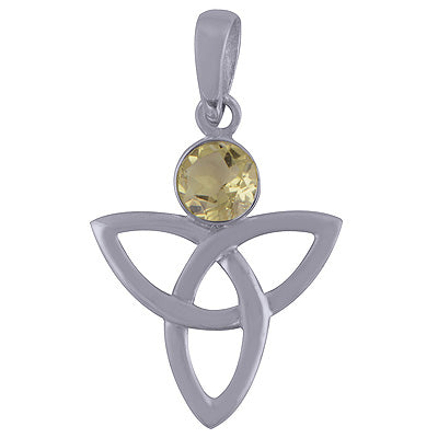 Lemon Topaz 925 Sterling Silver Pendant - R300677-70