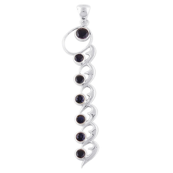 Iolite 925 Sterling Silver Pendant - R300732-27