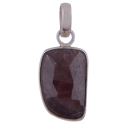 Multi Sapphire 925 Sterling Silver Pendant - R300798-40