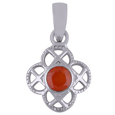 Carnelian 925 Sterling Silver Pendant - R300883-21