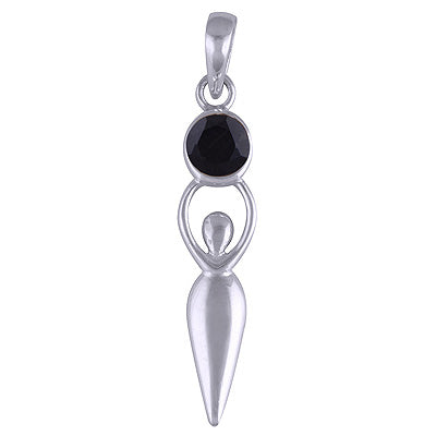Black Onyx 925 Sterling Silver Pendant - R300947-45