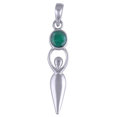 Green Onyx 925 Sterling Silver Pendant - R300947-49