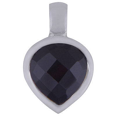 Black Onyx 925 Sterling Silver Pendant - R300999-36
