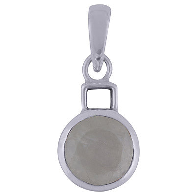Prehnite 925 Sterling Silver Pendant - R301003-27