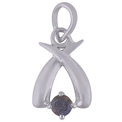 Labradorite 925 Sterling Silver Pendant - R301052-6