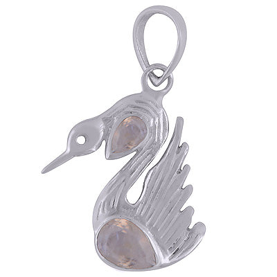 Rainbow Moonstone 925 Sterling Silver Pendant - R301053-4