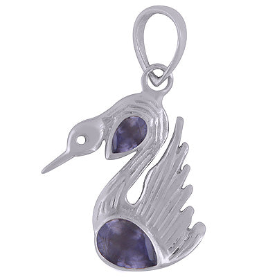 Iolite 925 Sterling Silver Pendant - R301053-6