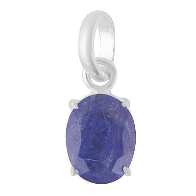 Gorgeous Prong Seated Gemstone Kyanite Oval Shape 925 Sterling Solid Silver Pendants - R301137-9