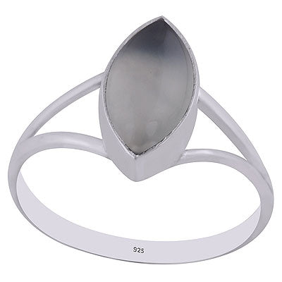 Alluring Split Shank Around Aqua Chalcedony Marquise Shape 925 Sterling Solid Silver Ring - R3400315-10