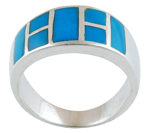 Turquoise 925 Sterling Silver Ring - R3401168-1