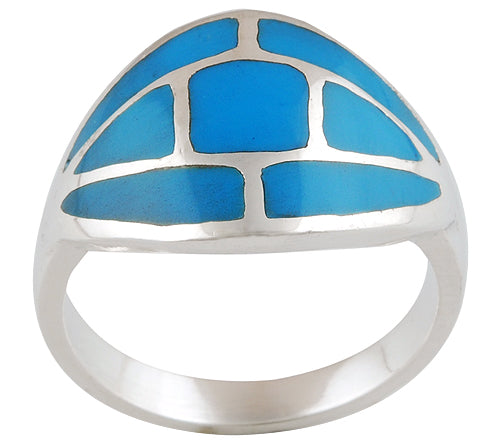 Turquoise 925 Sterling Silver Ring - R3401169-1