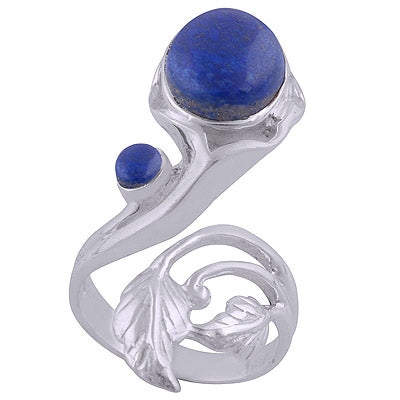 Lapis 925 Sterling Silver Ring - R3401254-22