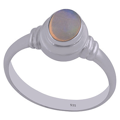 Ethiopian Opal 925 Sterling Silver Ring - R3401261-39