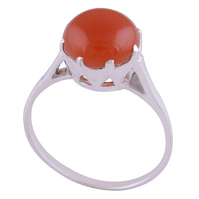 Carnelian 925 Sterling Silver Ring - R3401501-22