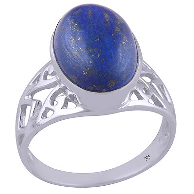 Lapis 925 Sterling Silver Ring - R3401512-16