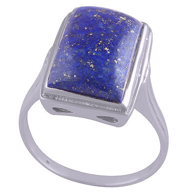 Lapis 925 Sterling Silver Ring - R3401518-14