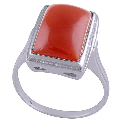 Carnelian 925 Sterling Silver Ring - R3401518-19