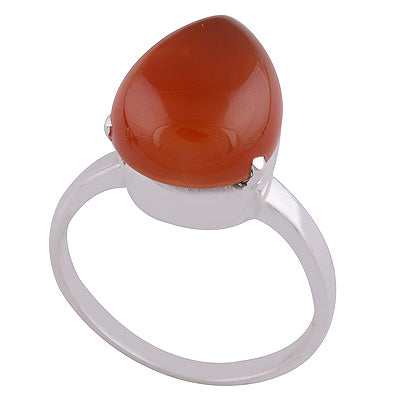 Carnelian 925 Sterling Silver Ring - R3401522-22