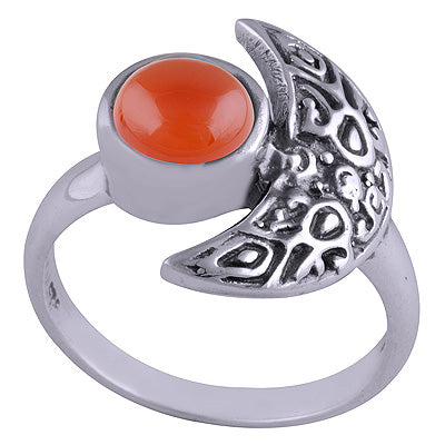 Carnelian 925 Sterling Silver Ring - R3401529-18