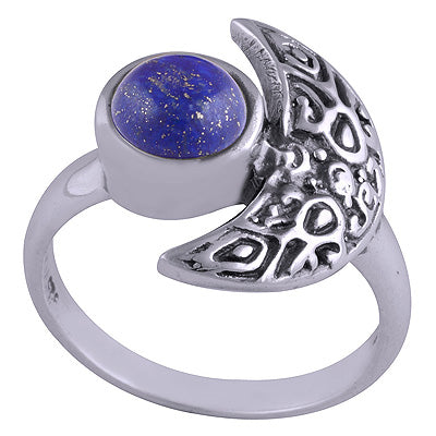 Lapis 925 Sterling Silver Ring - R3401529-59
