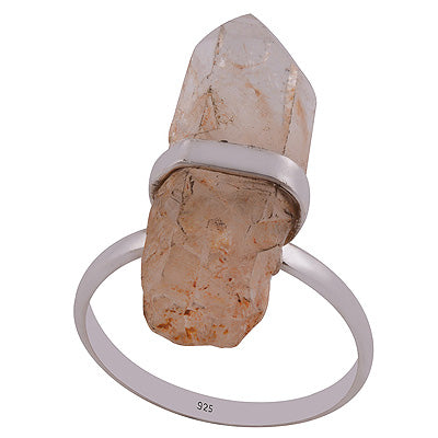 Crystal 925 Sterling Silver Ring - R3401559-37