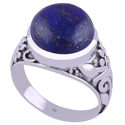 Lapis 925 Sterling Silver Ring - R3401629-20